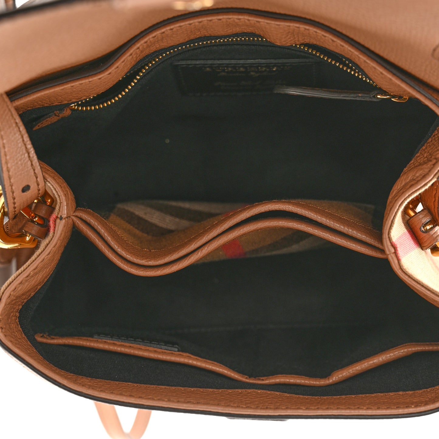 Derby Calfskin House Check Small Camberley Dark Sand