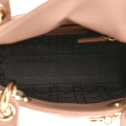 Christian Dior Lambskin Cannage Mini Lady Dior Fard 5 of 14