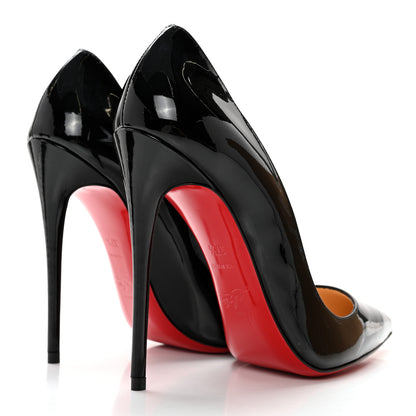 Christian Louboutin Patent So Kate 120 Pumps 37.5 Black 4 of 8