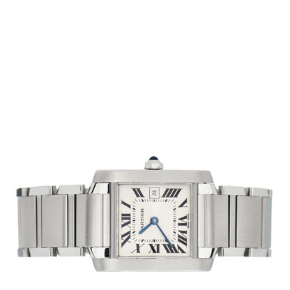 Cartier Stainless Steel 25mm Tank Francaise Quartz Watch 2 of 5