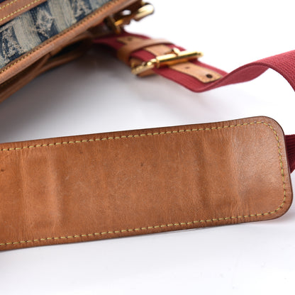 Louis Vuitton Denim Raye Porte Epaule MM 13 of 21