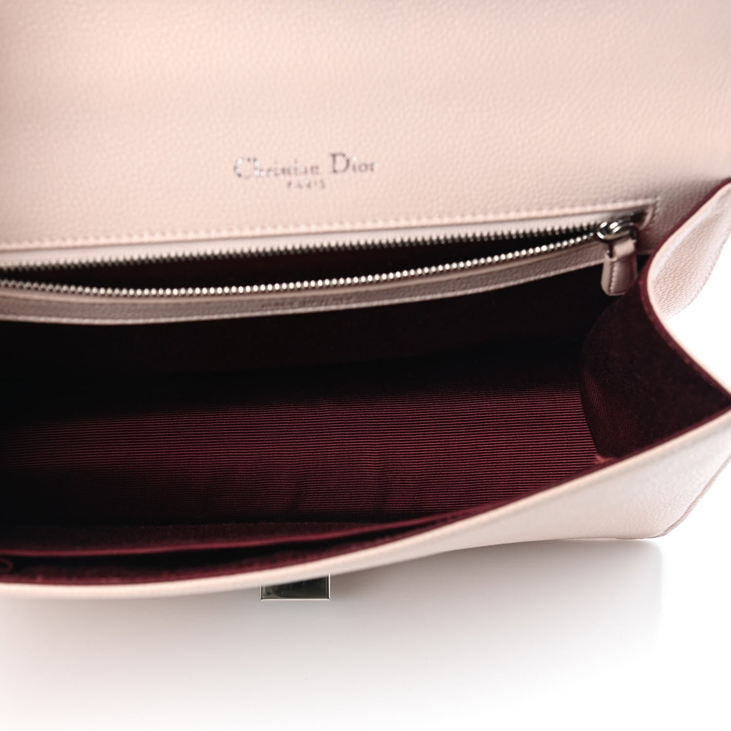 Christian Dior Grained Calfskin Medium Diorama Flap Bag Rose Poudre 5 of 8