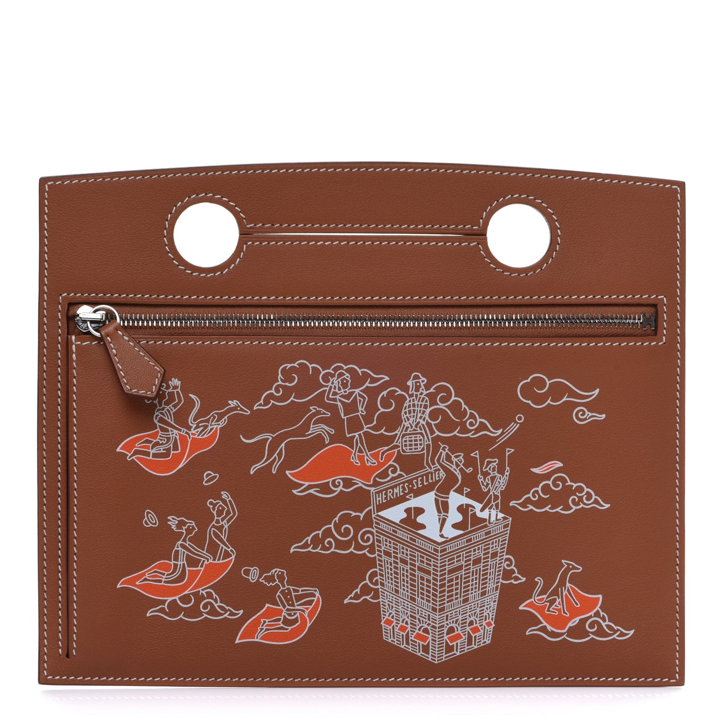 Swift L'Epopee d'Hermes Backpocket Pouch 30 Gold
