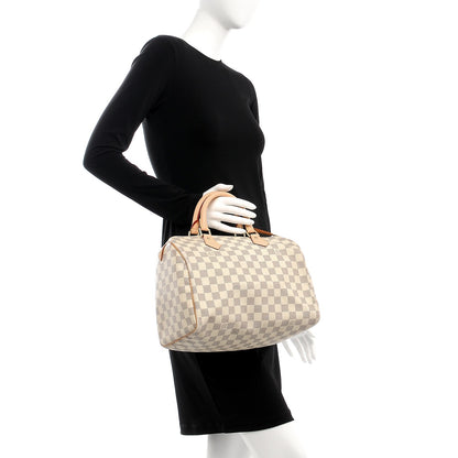 Louis Vuitton Damier Azur Speedy 30 2 of 11