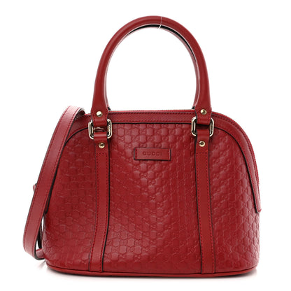 Gucci Soft Microguccissima Mini Dome Bag Rosso 1 of 12