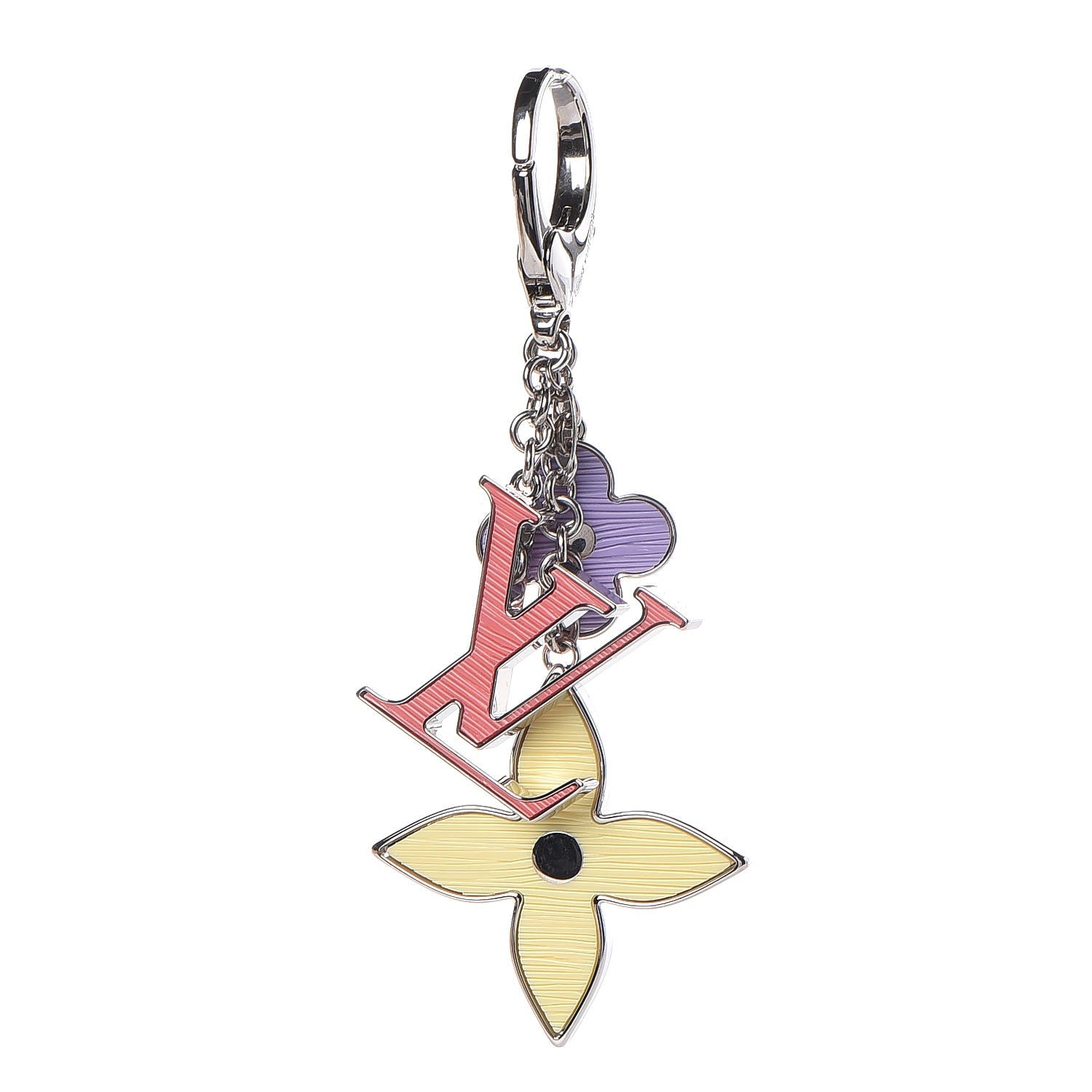 Louis Vuitton Fleur d Epi Bag Charm Pastels 1 of 4