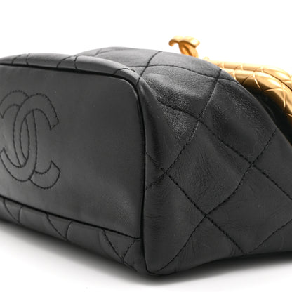 Chanel Lambskin Quilted My Crush Bag Black 10 of 10
