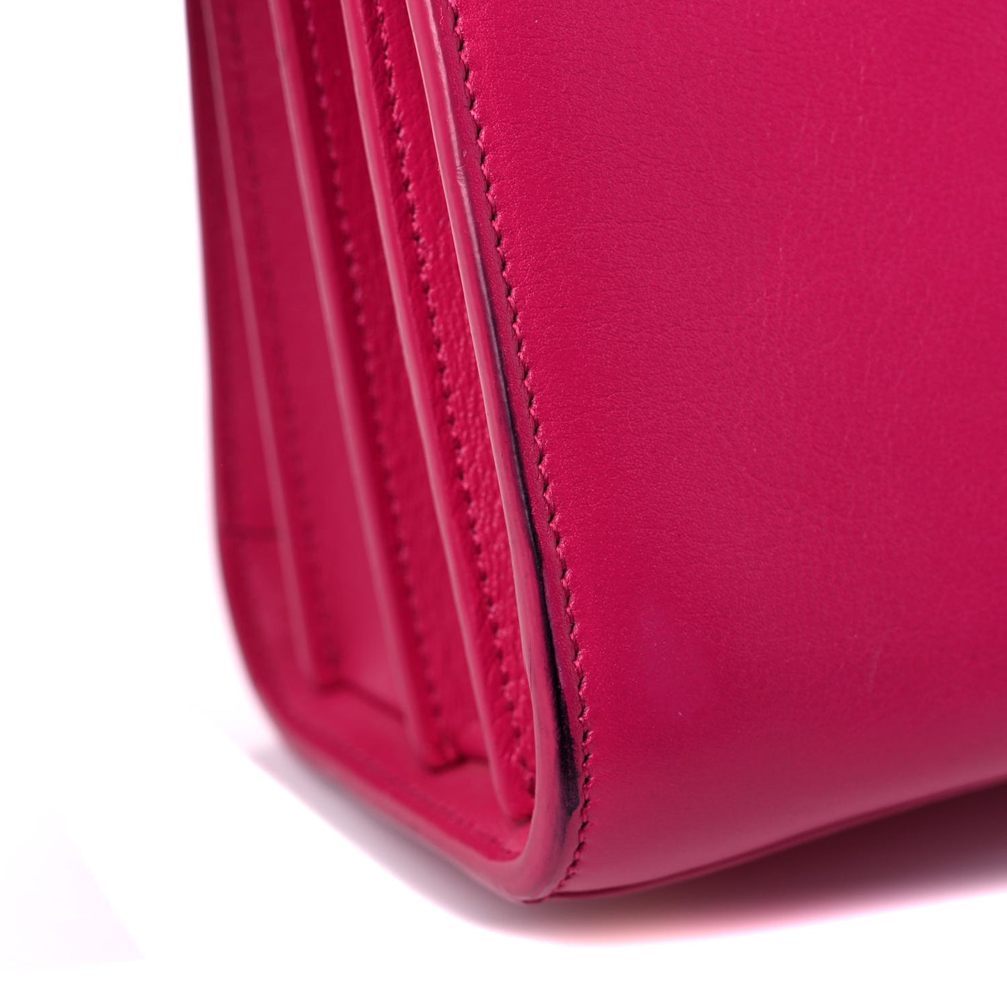 Calfskin Nano Sac De Jour Lipstick Fuchsia