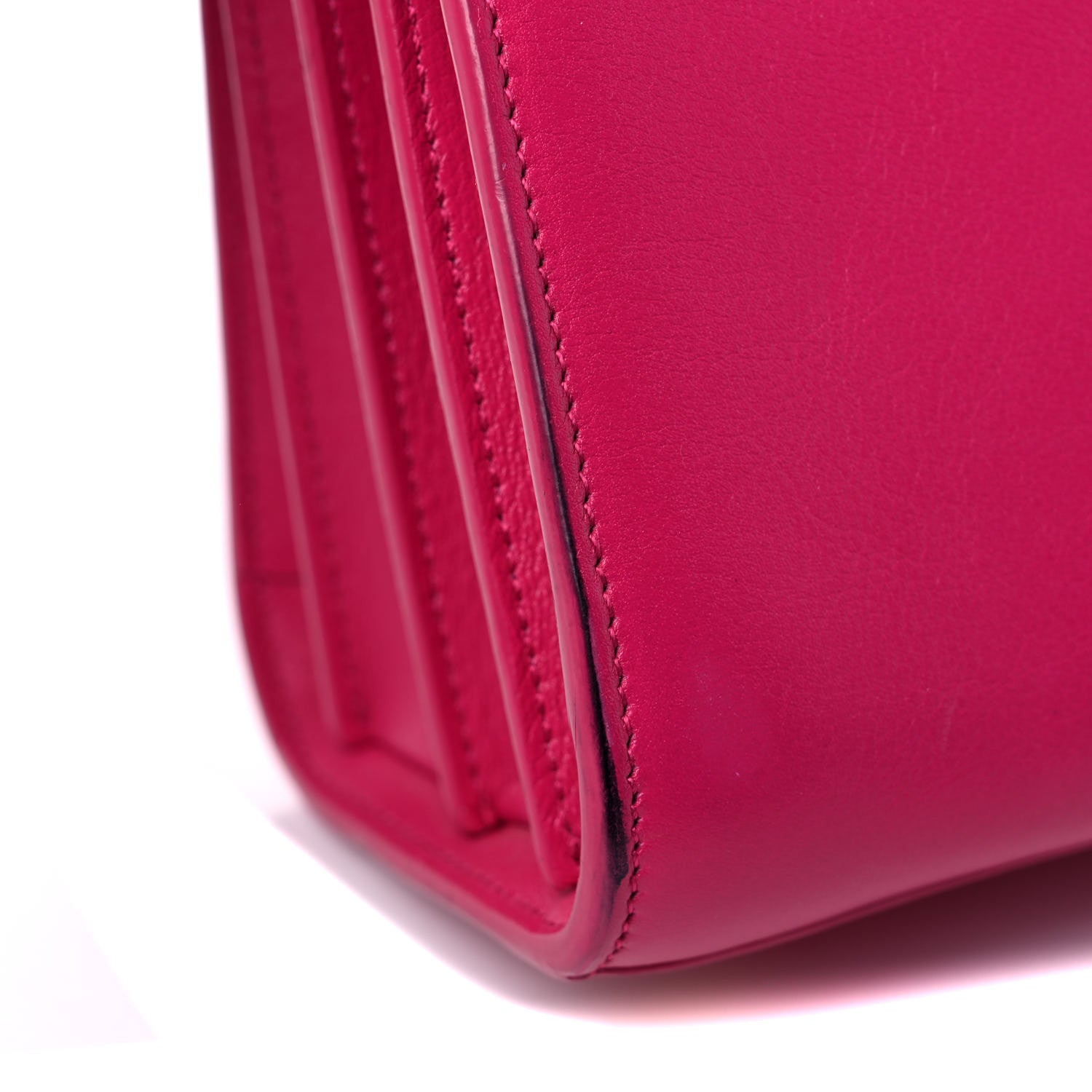 Saint Laurent Calfskin Nano Sac De Jour Lipstick Fuchsia 22 of 23