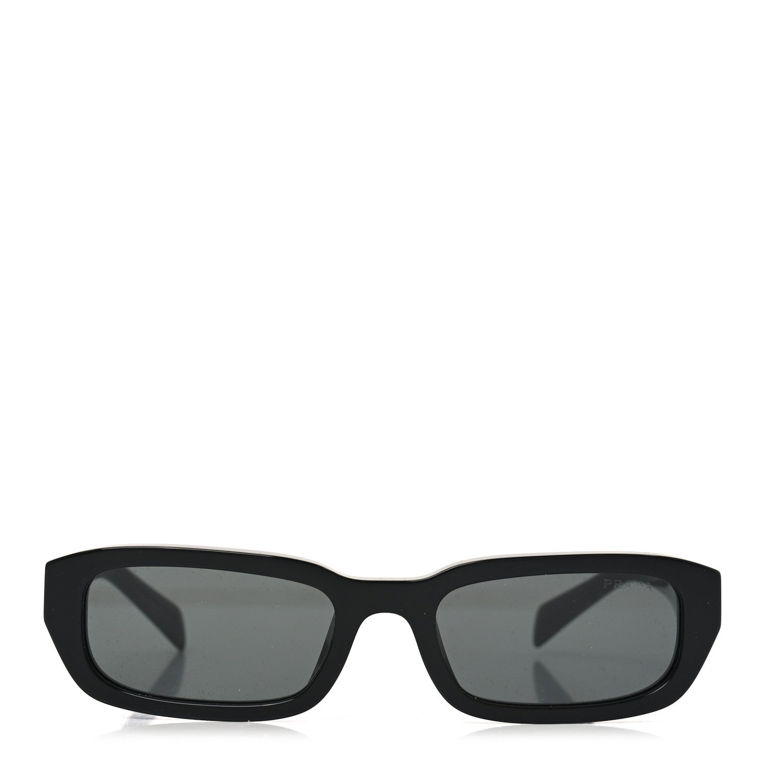 Prada Acetate Symbole Sunglasses SPR B06 Black 2 of 7