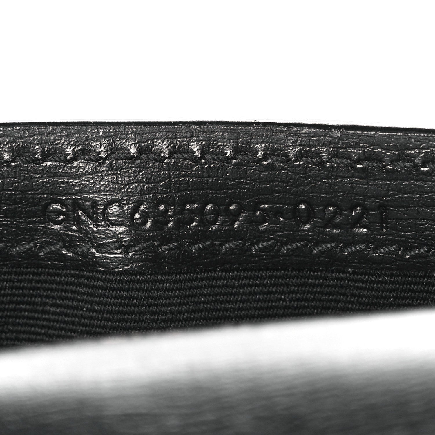 Saint Laurent Smooth Calfskin Monogram Phone Holder Crossbody Black 7 of 13