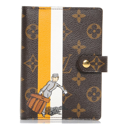 Louis Vuitton Monogram Groom Small Ring Agenda Cover Yellow 1 of 7