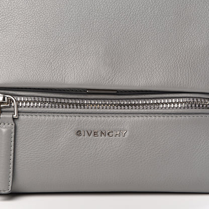 Givenchy Calfskin Mini Pandora Pure Flap Bag Pearl Grey 8 of 10