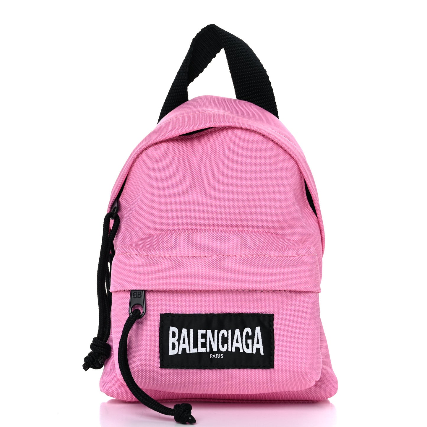 Recycled Casual Nylon Mini Oversized Backpack Pink