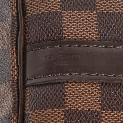 Louis Vuitton Damier Ebene Speedy Bandouliere 25 7 of 10