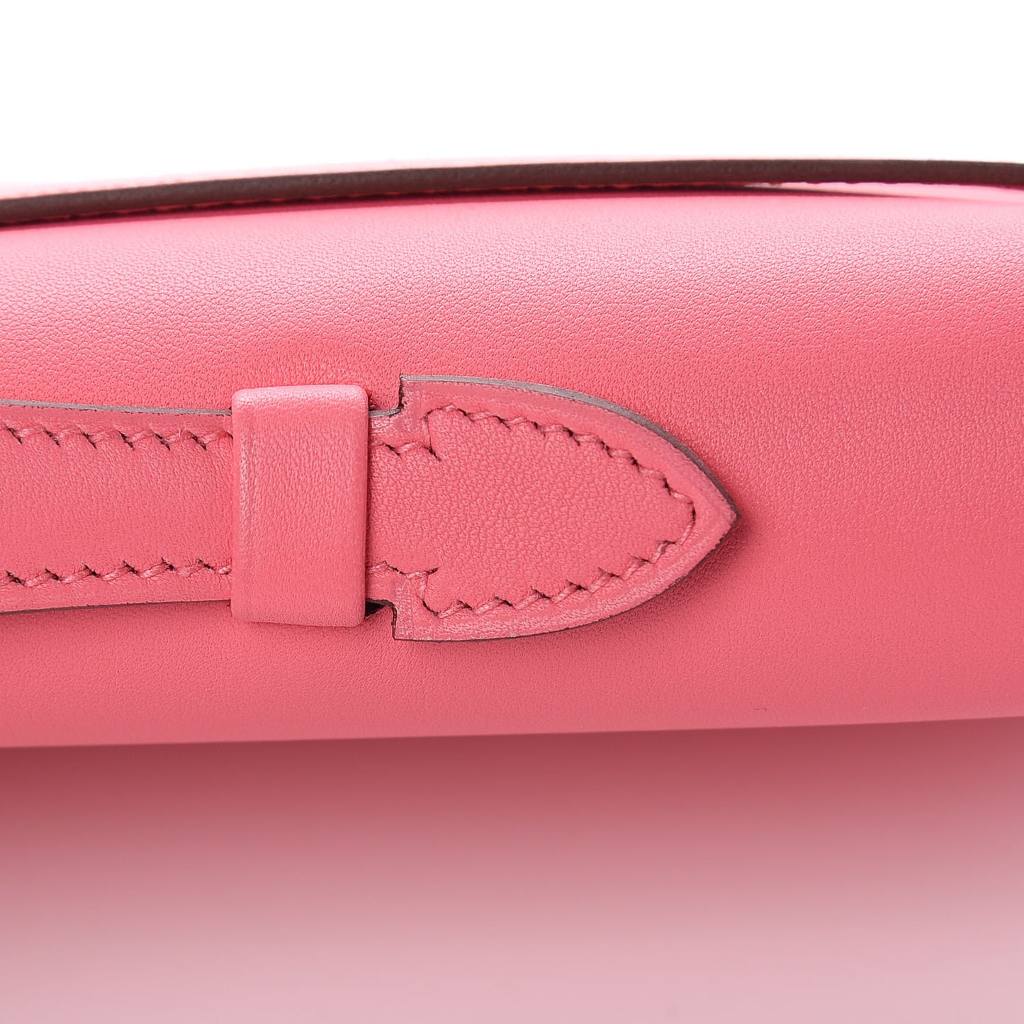 Swift Kelly Cut Clutch Pochette Rose Azalee