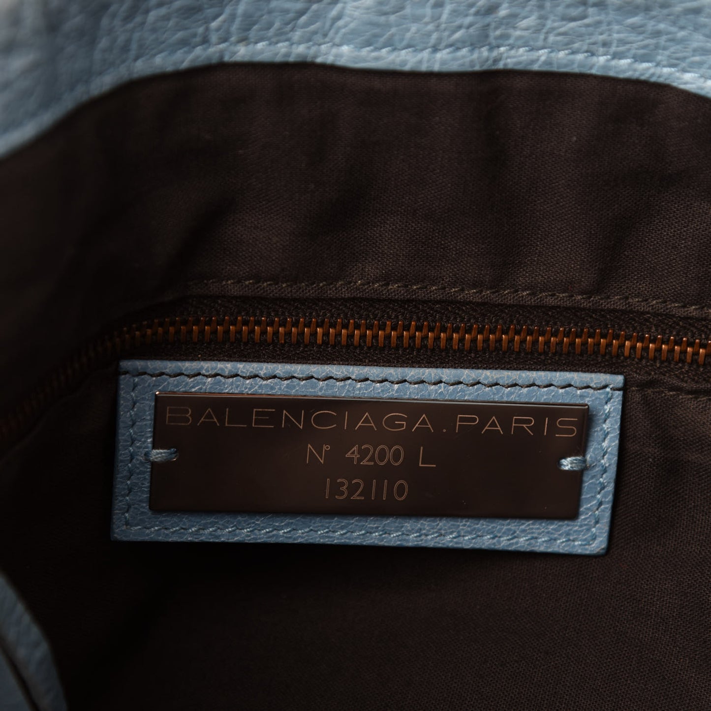 Agneau Classic Hardware Work Bleu Indigo