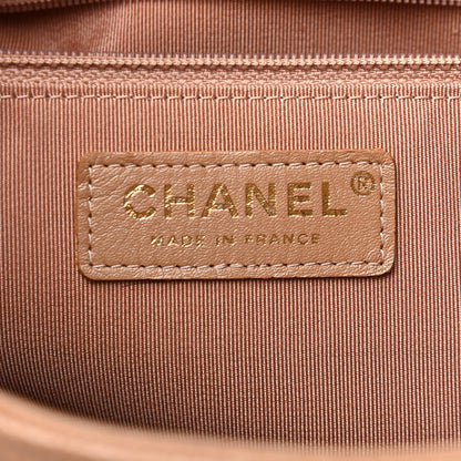 Chanel Caviar Quilted Large Shopping Tote Dark Beige 6 of 9