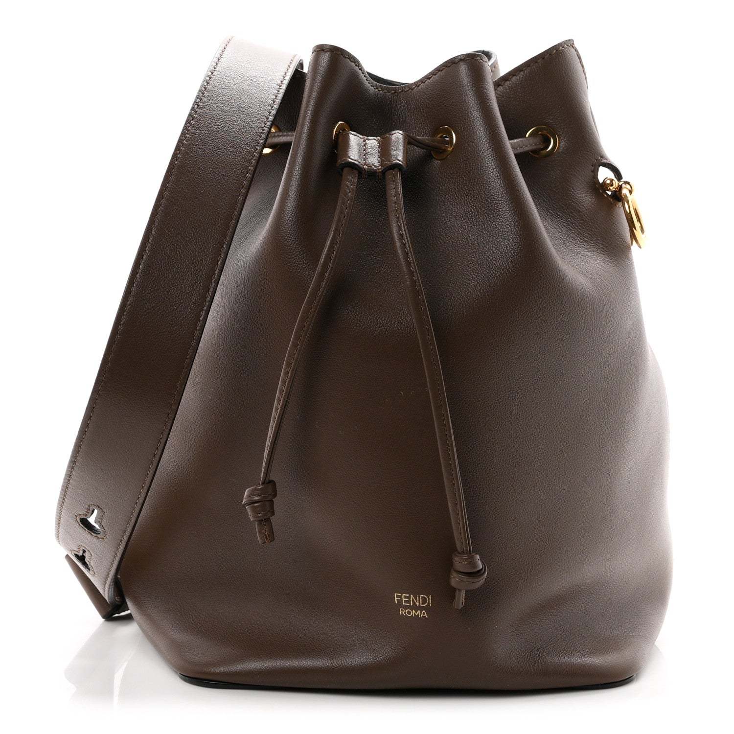 Fendi Vitello Grace Matte F is Fendi Grande Mon Tresor Bucket Bag Maya 1 of 10