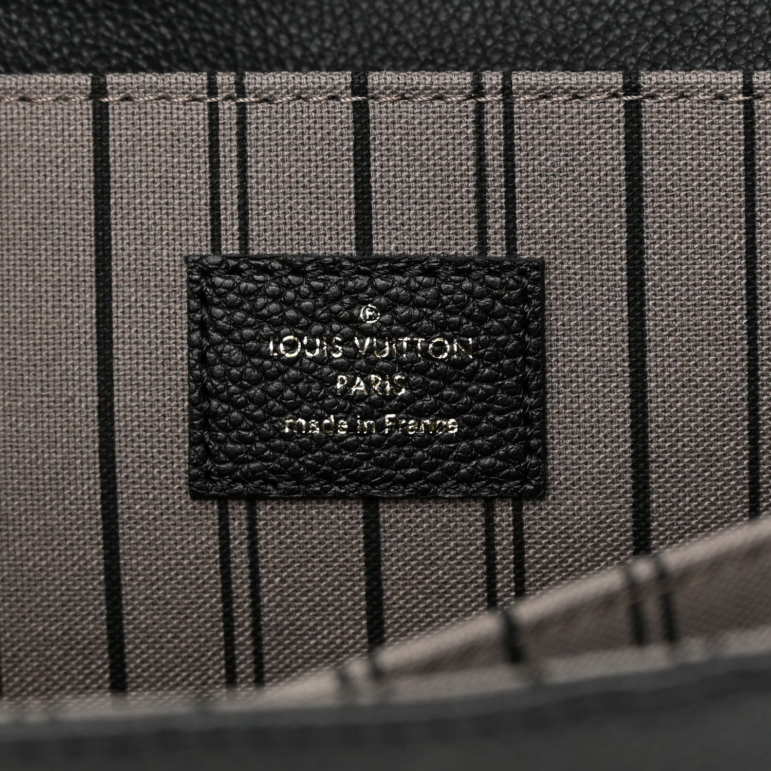 Louis Vuitton LOUIS VUITTON Empreinte Pochette Metis Black 6 of 9