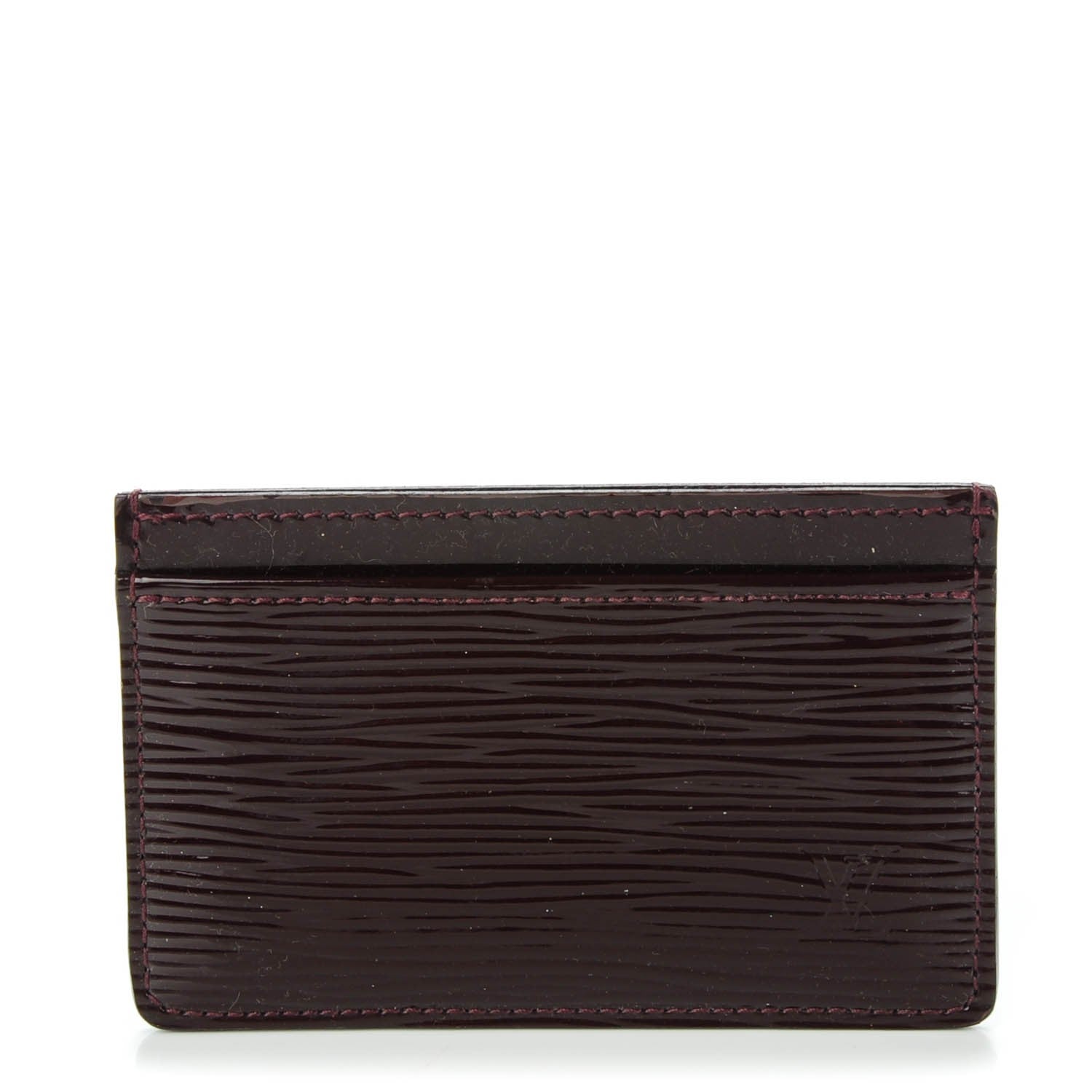 Louis Vuitton Electric Epi Card Holder Prune 1 of 7