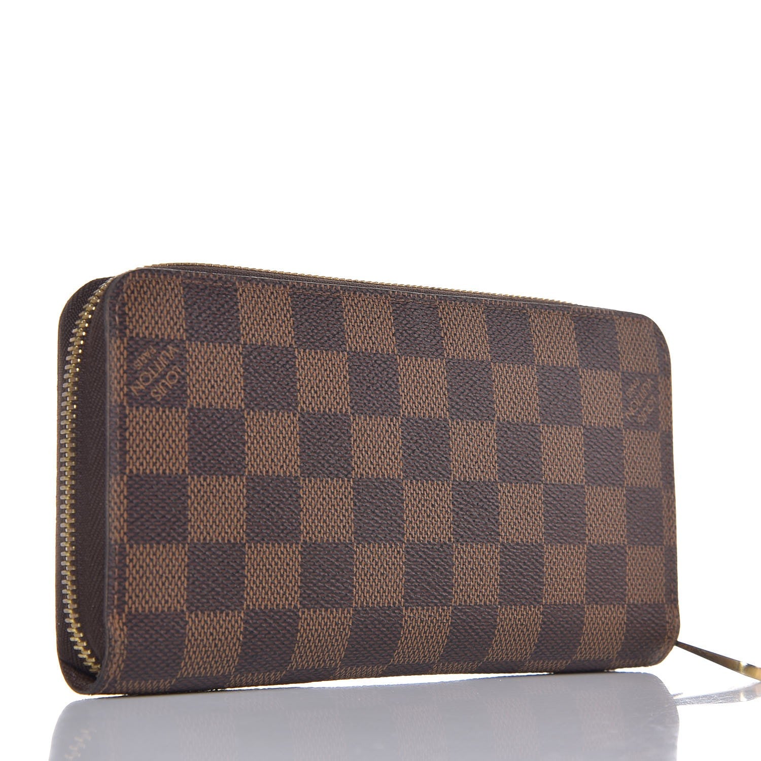 Louis Vuitton Damier Ebene Zippy Wallet 3 of 9
