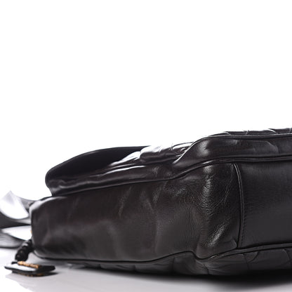 Chanel Lambskin Quilted CC Shoulder Bag Black 10 of 13