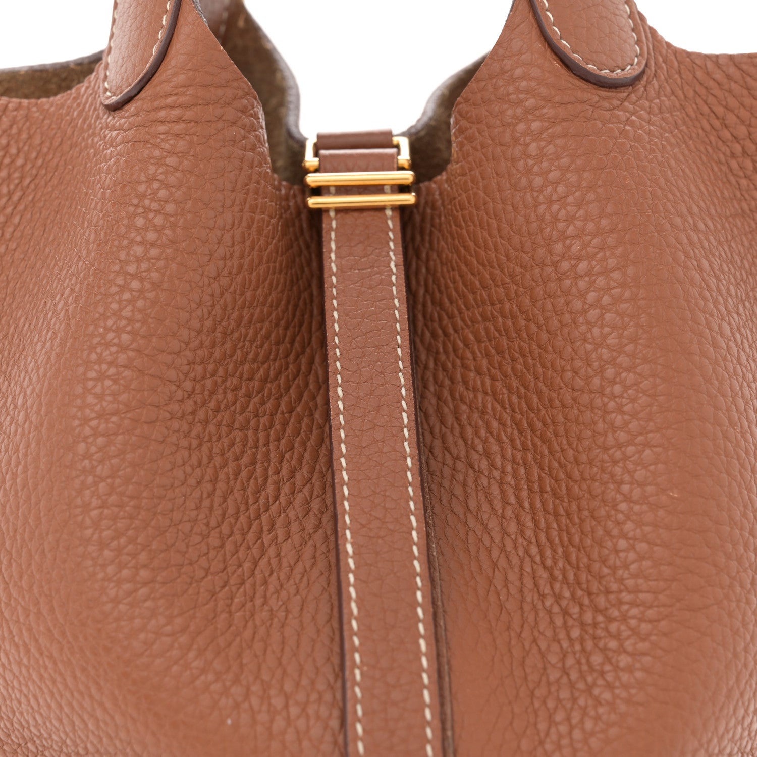 Hermes Taurillon Clemence Picotin Lock 18 PM Gold 8 of 15