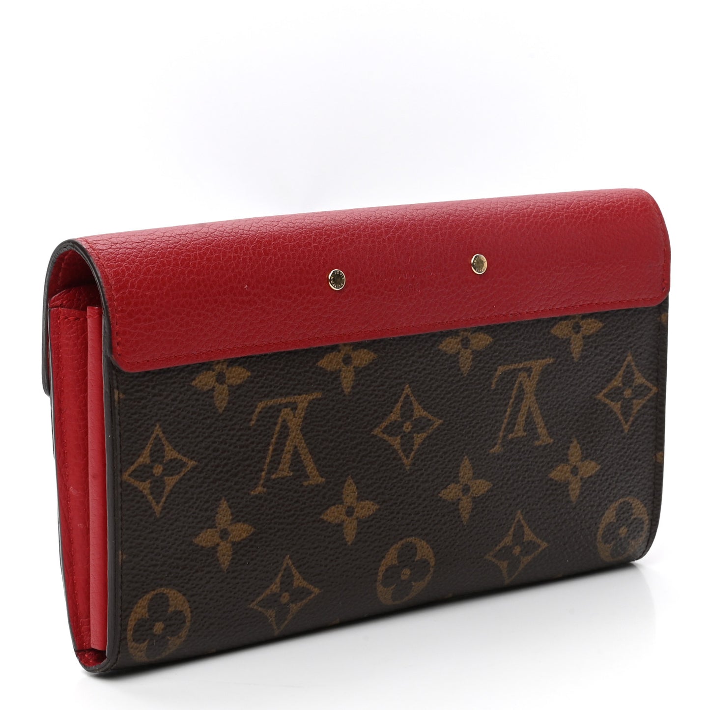Monogram Pallas Wallet Cherry