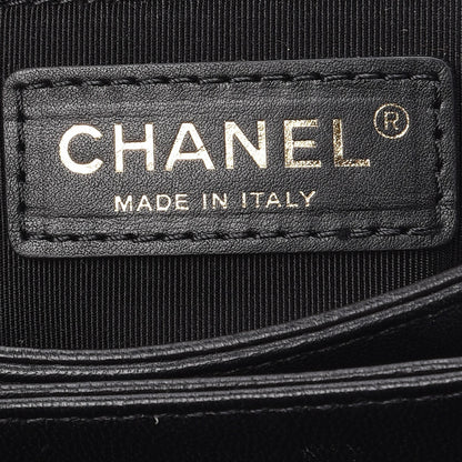 Chanel Lambskin Quilted Small Coco Vintage Flap Black 6 of 8