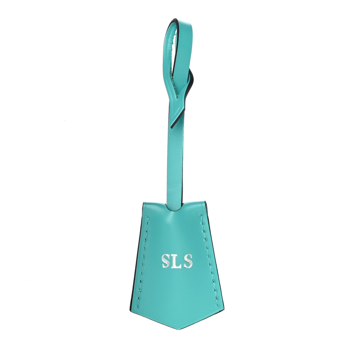 Calfskin Clochette Key Bell Holder Blue