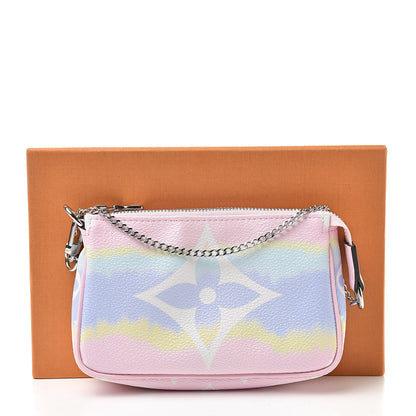 Louis Vuitton Monogram Escale Mini Pochette Accessories Pastel 8 of 8
