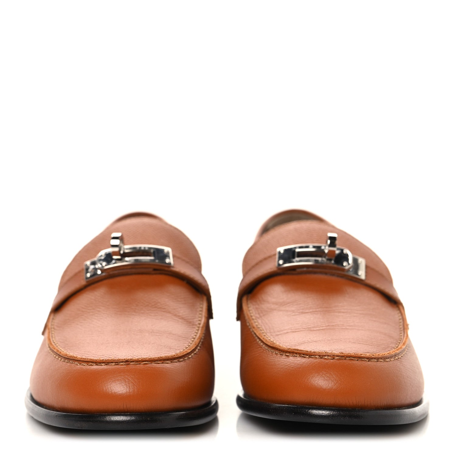Hermes Epsom Womens Destin Loafer 39 Naturel 3 of 10