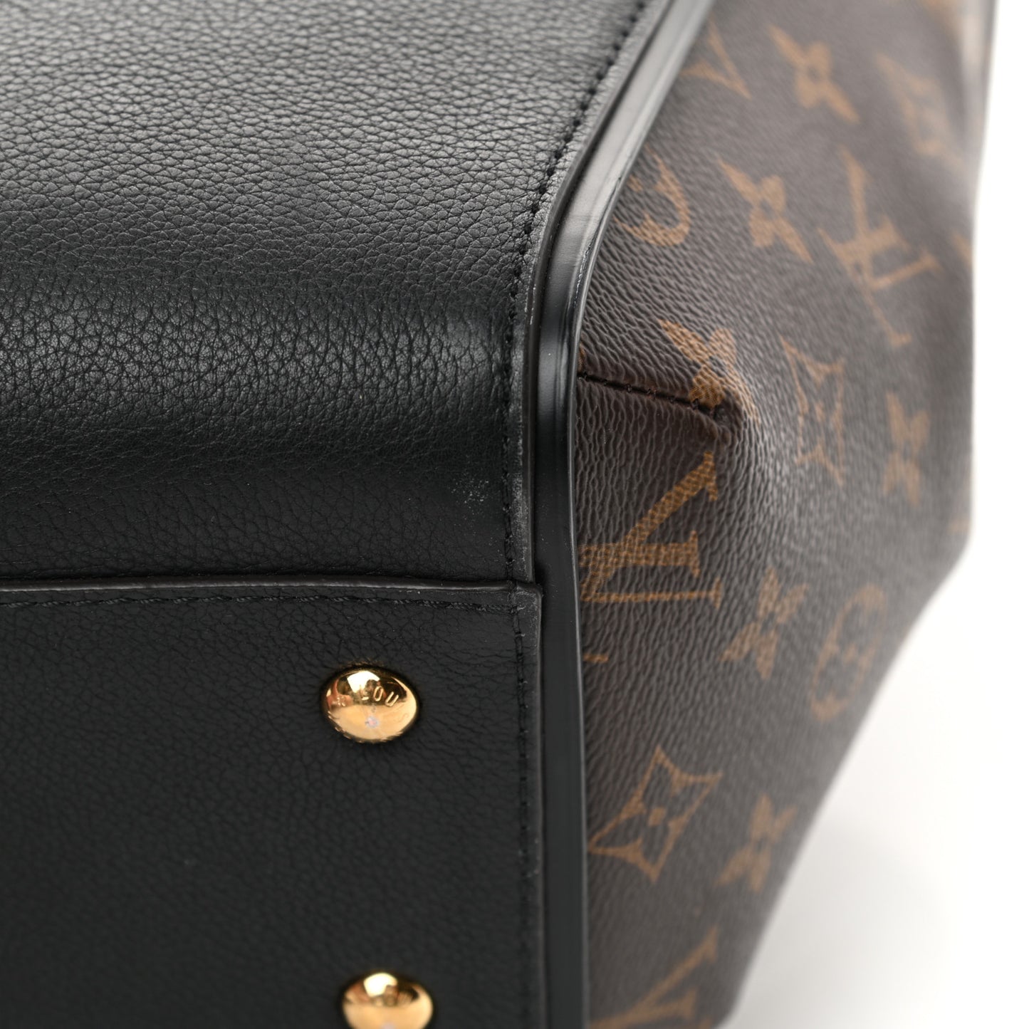 Calfskin Monogram Kimono Tote Black