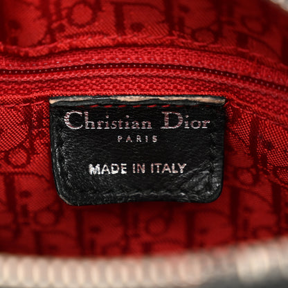 Christian Dior Lambskin Cannage Medium Lady Dior Black 6 of 12