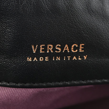 Versace Nappa Medusa Chain Shoulder Bag Black 6 of 9