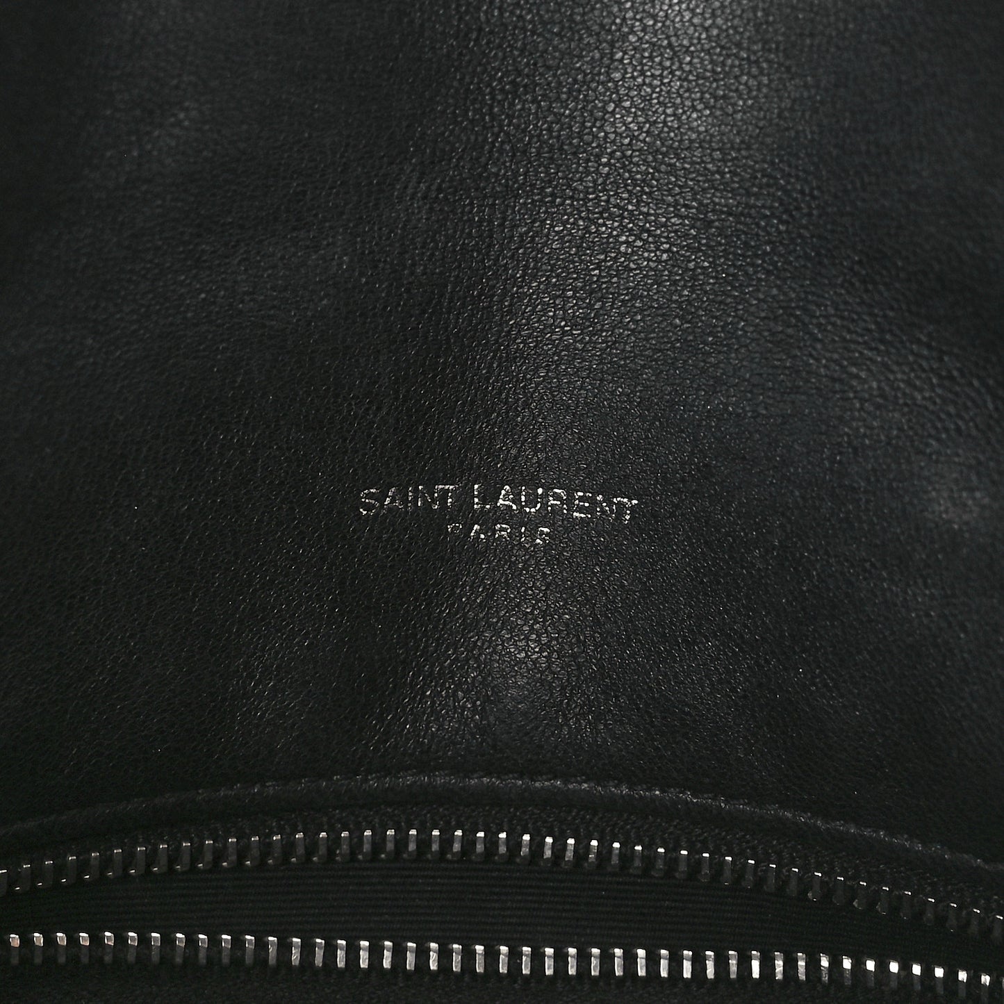 Lambskin Quilted Small Loulou Puffer Monogram Chain Satchel Black