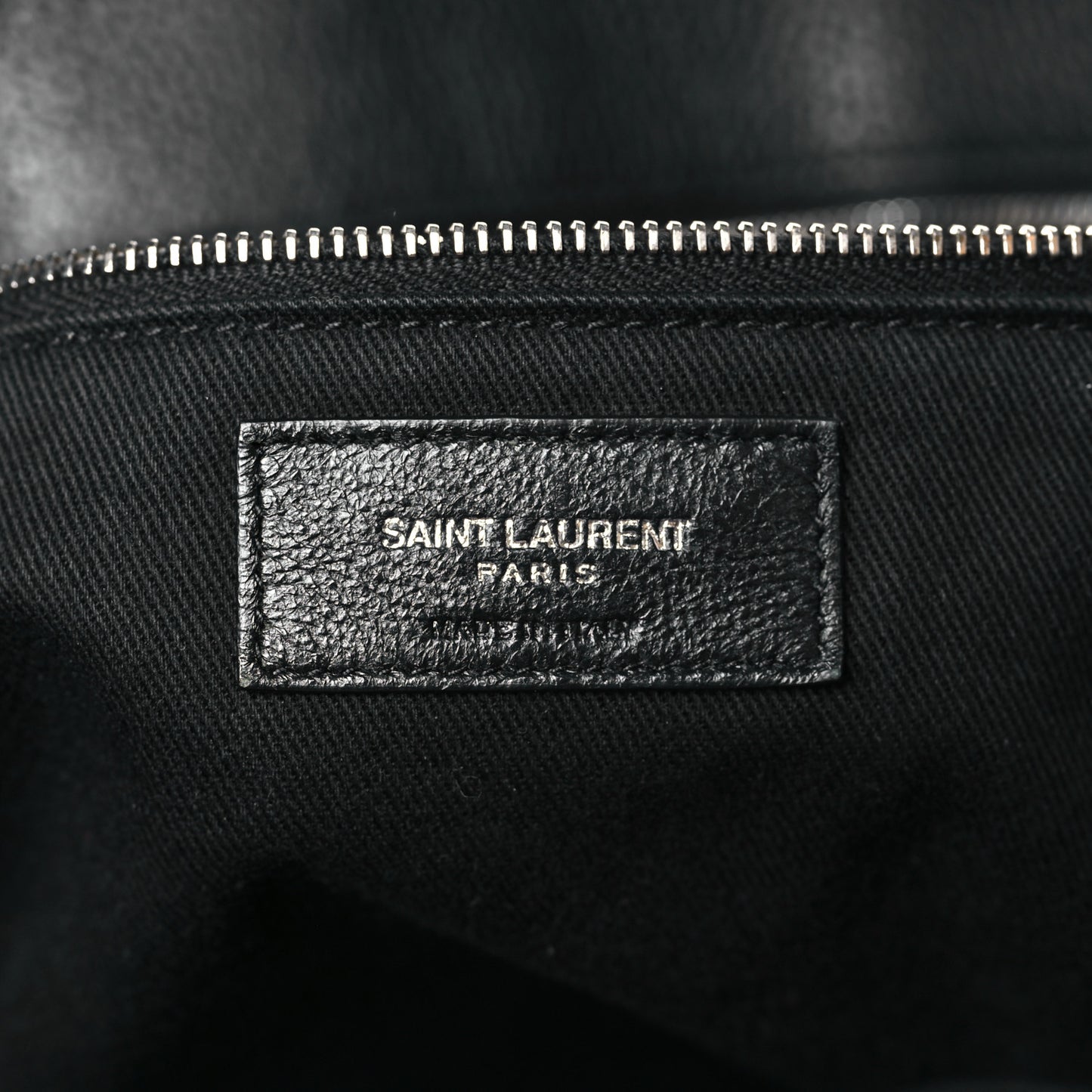 Grained Calfskin Medium Souple Sac De Jour Duffle Black