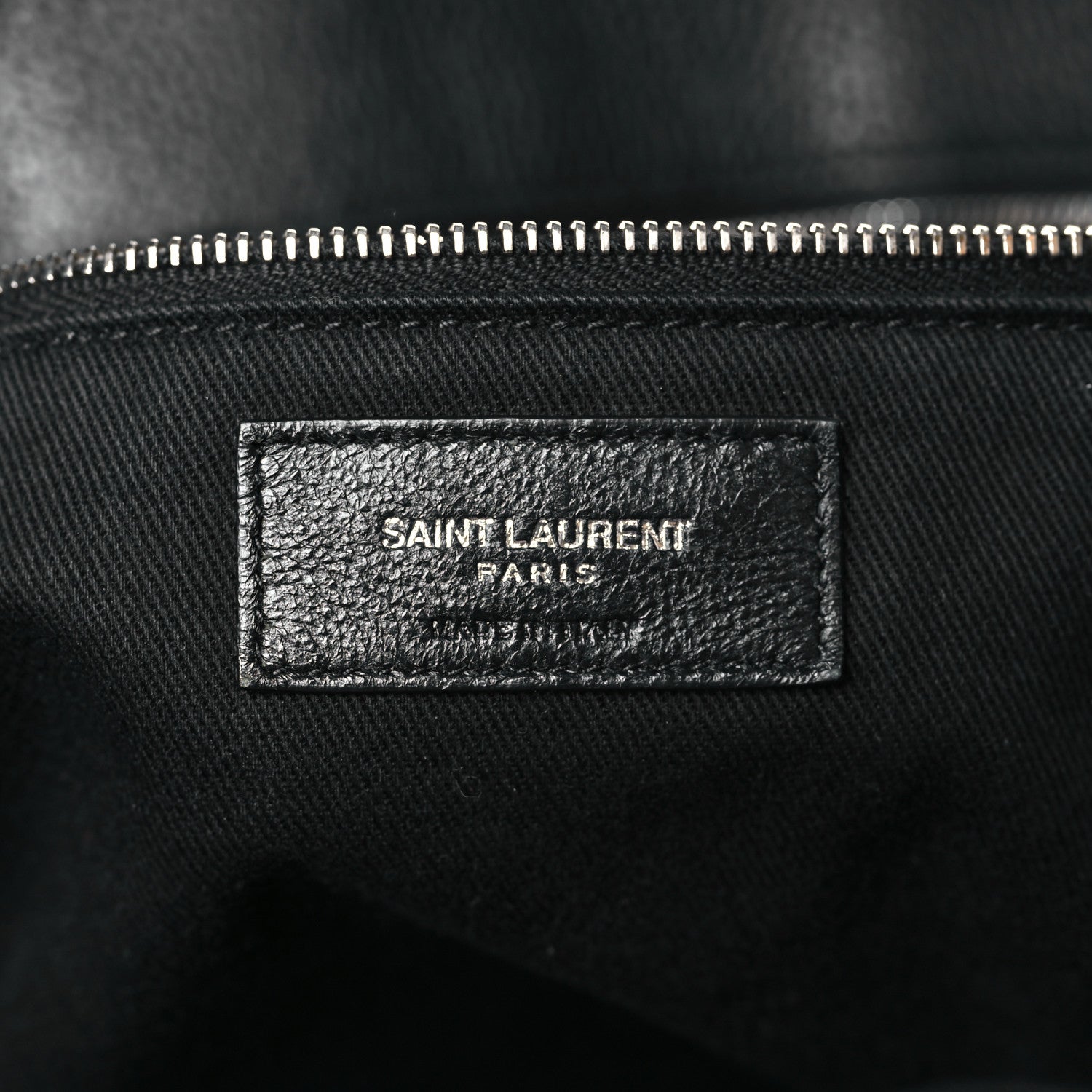 Saint Laurent Grained Calfskin Medium Souple Sac De Jour Duffle Black 6 of 9
