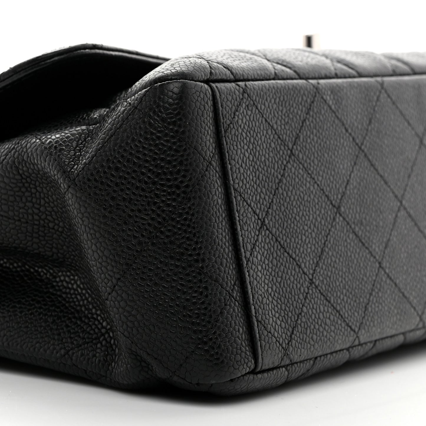 Caviar Maxi Single Flap Black