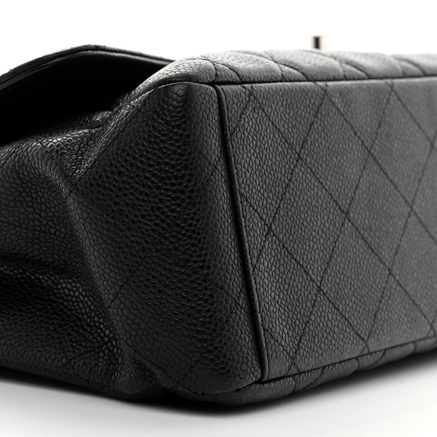Chanel Caviar Maxi Single Flap Black 9 of 10