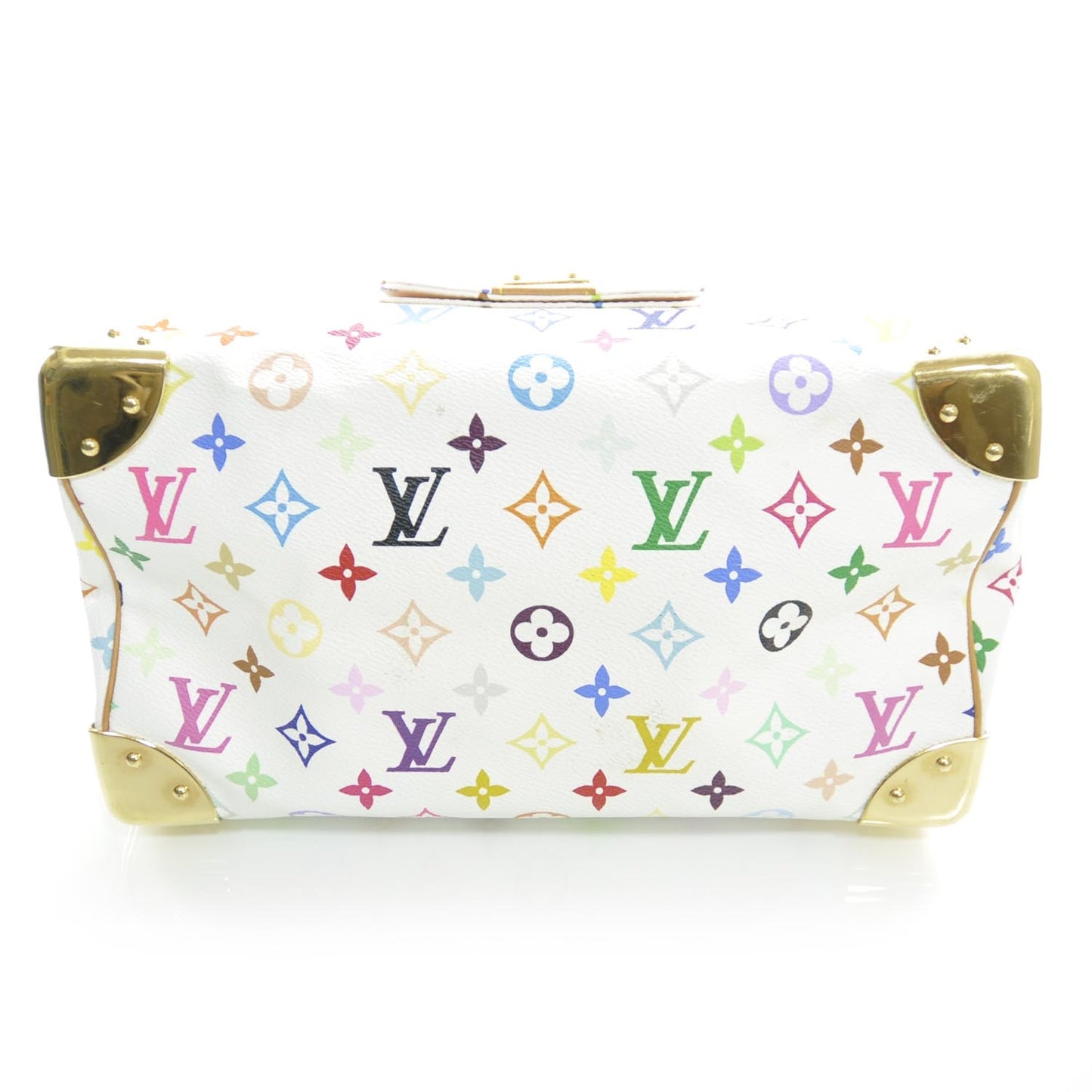 Monogram Multicolor Speedy 30 White