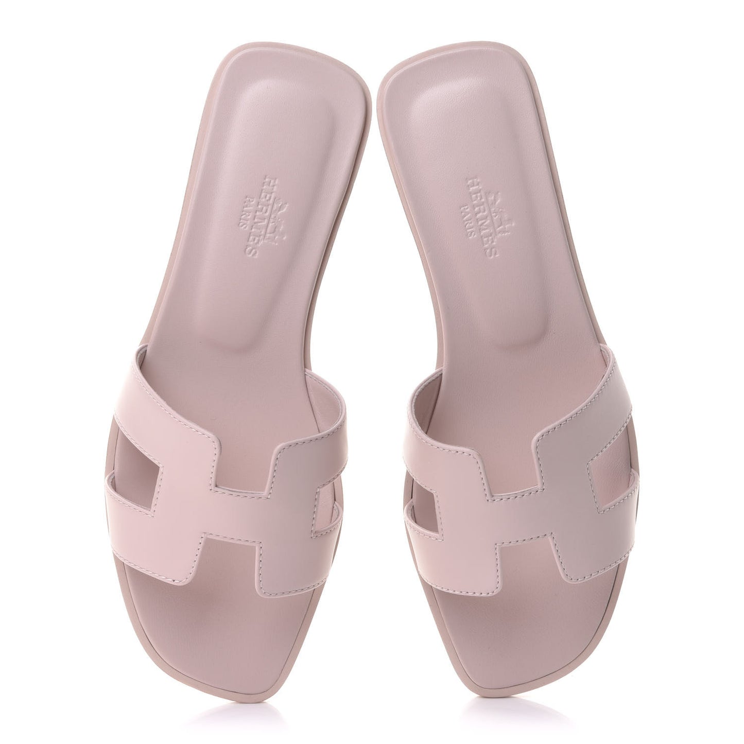 Calfskin Oran Sandals 36 Rose Petale