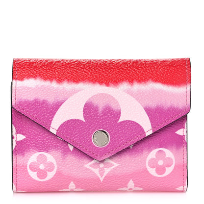 Louis Vuitton Monogram Escale Victorine Wallet Red 1 of 10