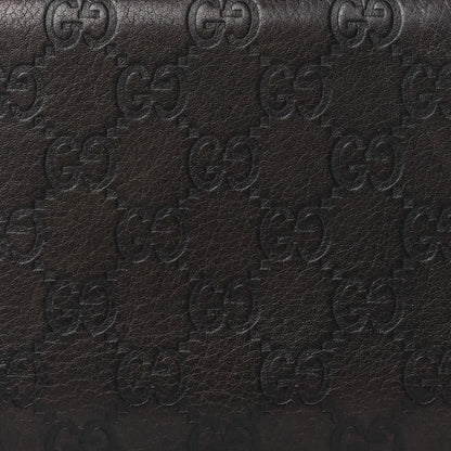 Gucci Guccissima Bamboo Tassel Zip Around Wallet Brown 7 of 10