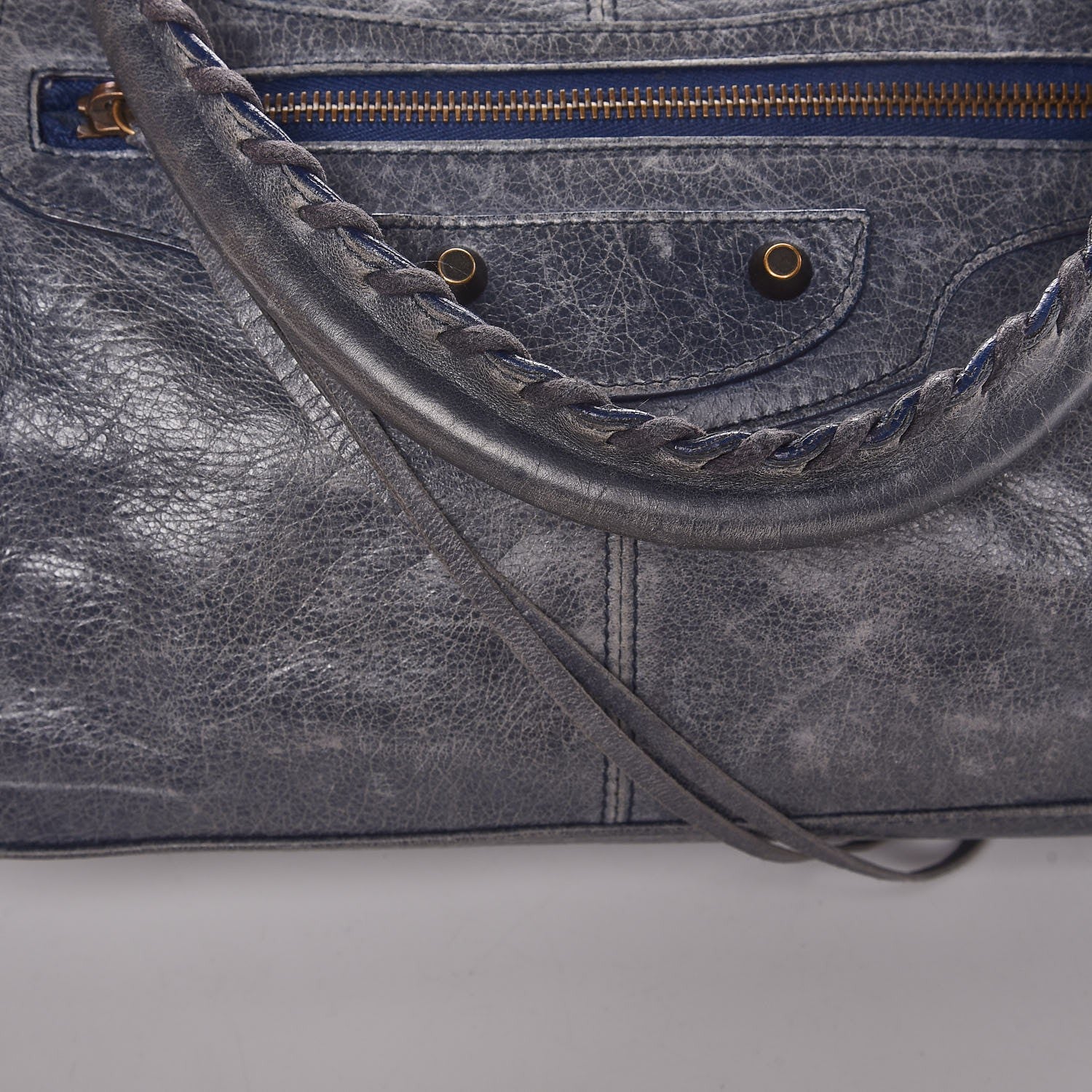 Balenciaga Agneau Classic Hardware Part Time Bleu Roi 13 of 16