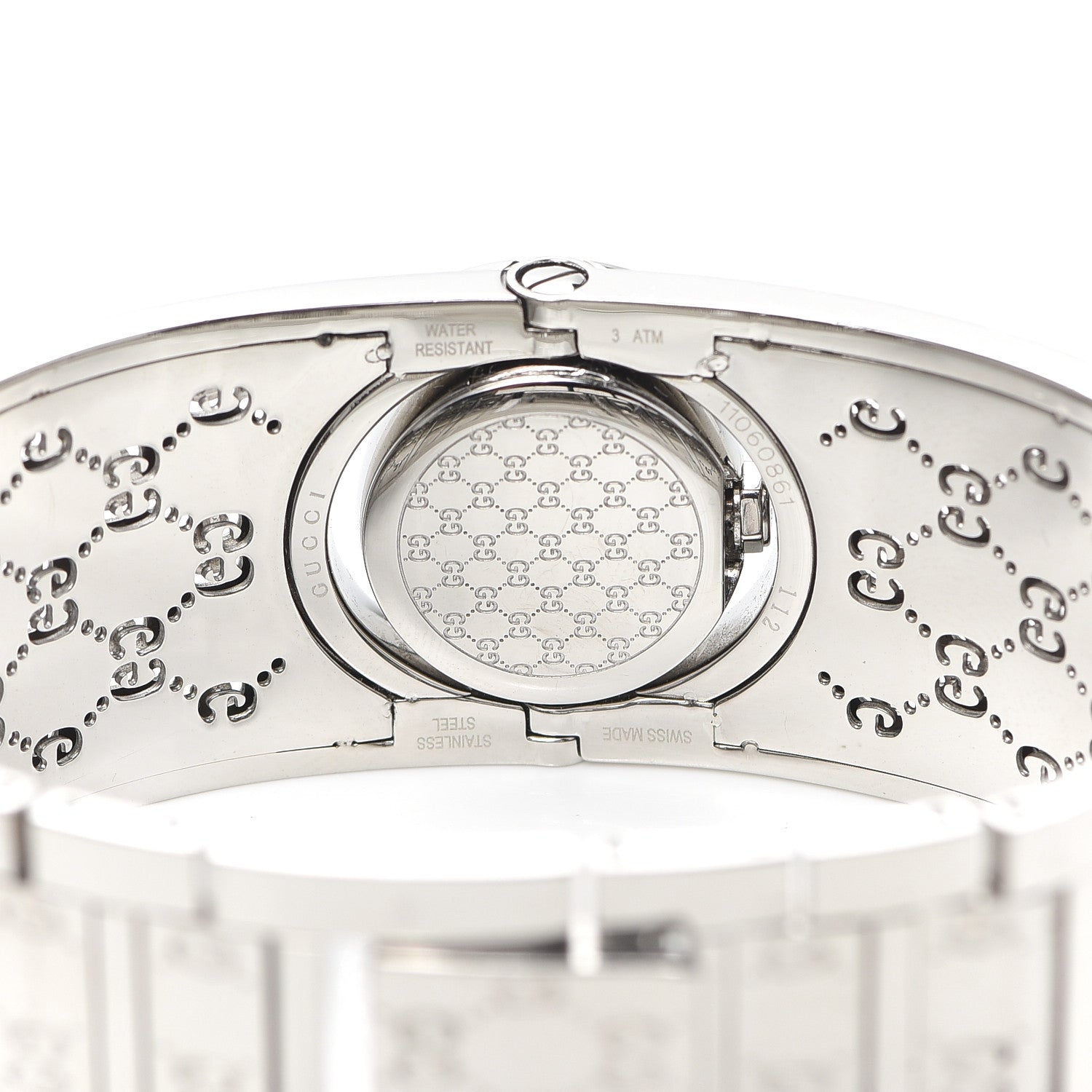 Gucci Stainless Steel 23mm Twirl Quartz Watch Brown 4 of 5