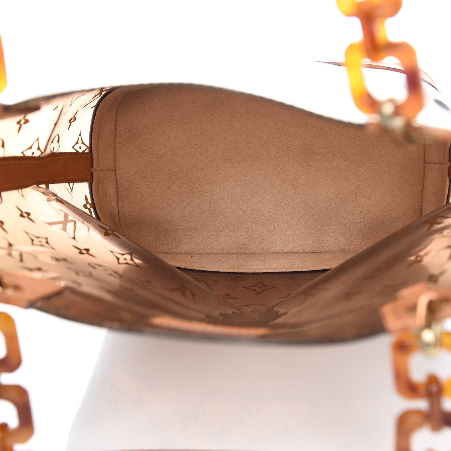 Louis Vuitton Vinyl Cabas Sac Ambre MM 5 of 12