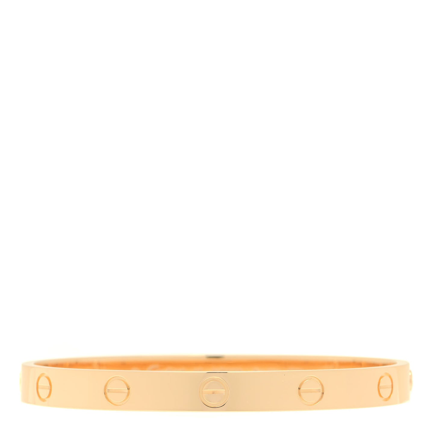 18K Yellow Gold LOVE Bracelet 17