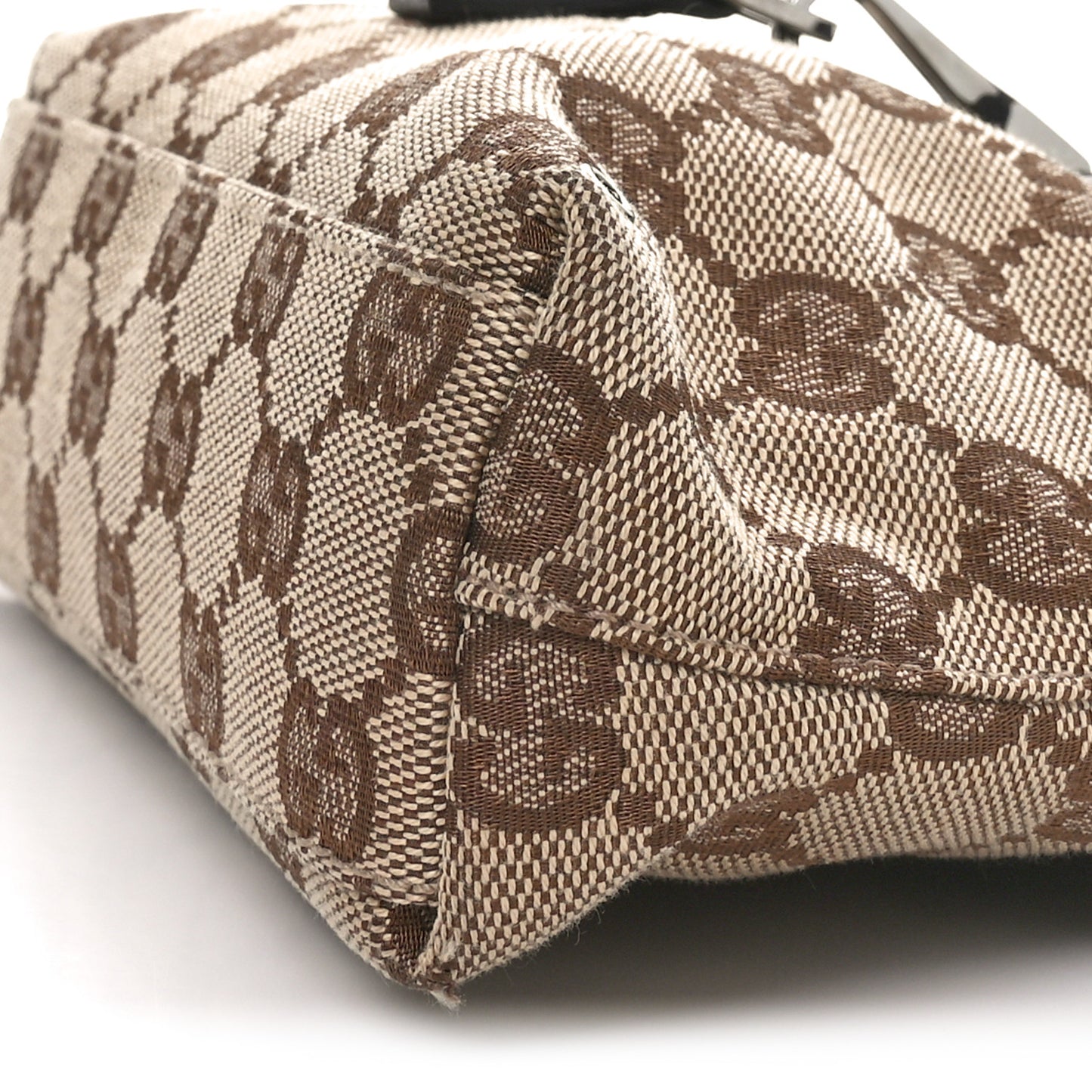 GG Monogram Flight Belt Bag Dark Brown